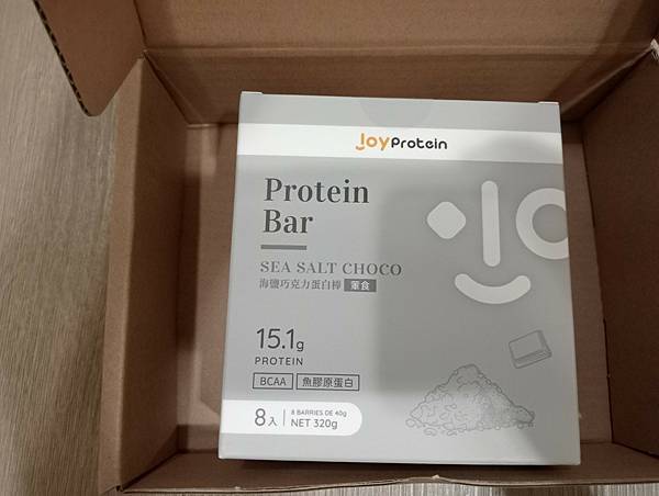 JoyProtein海鹽巧克力蛋白棒　試吃心得　－蛋白棒好新