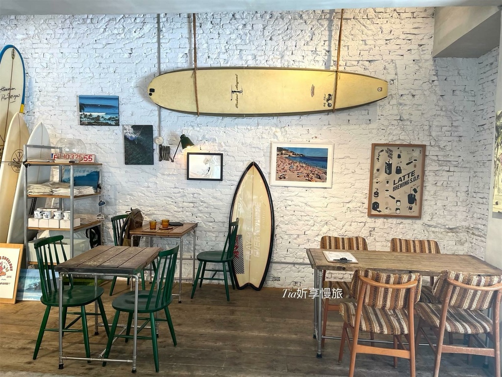 【大安區咖啡廳】SWELL CO. CAFE｜衝浪與咖啡組成