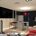 [魔術空間設計]室內設計作品-澄慧設計-解博淳- 13坪樓中樓 享有全機能、大視野的都會生活