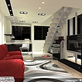 [魔術空間設計]室內設計作品-澄慧設計-解博淳- 13坪樓中樓 享有全機能、大視野的都會生活