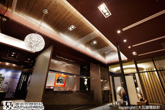 [魔術空間設計]室內設計作品-大瓦國際設計-李孝強-奢華時尚風格私人行館  科技新貴放鬆休息的好處所