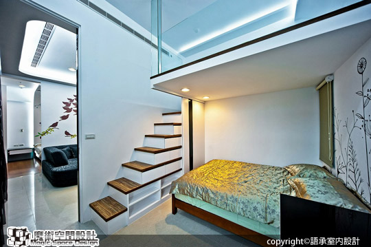 [魔術空間設計]室內設計作品-語承室內設計公司-陳子寯-低調奢華個性圖騰設計 點亮鮮麗生活表情