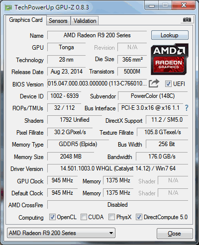 GPU-Z驗明正身