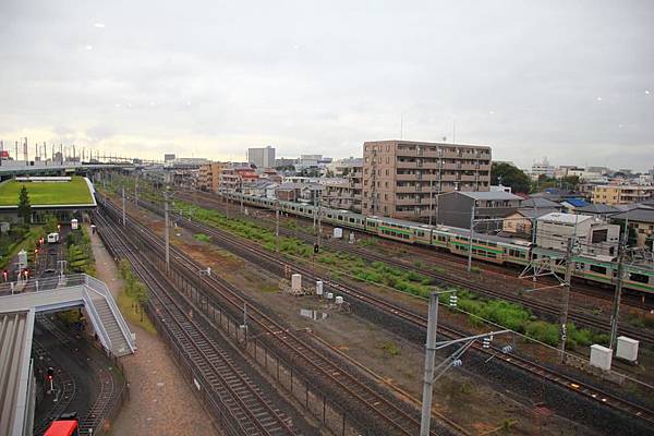 從樓上看東北本線