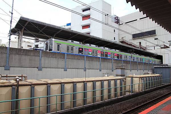 上面是東武野田線的月台