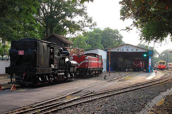 運作中的機車庫