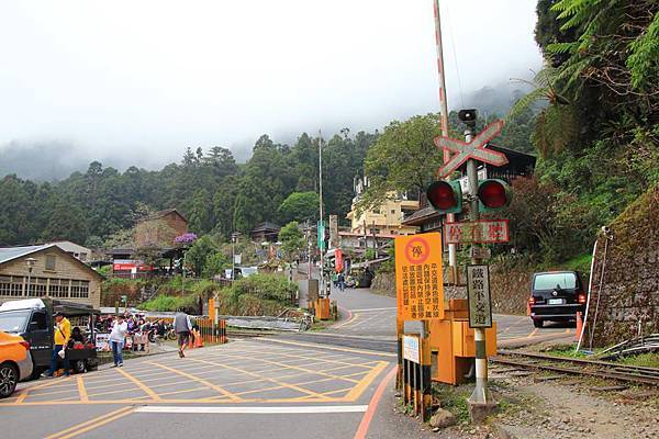 其實平交道還是有柵門的