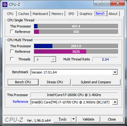 和i7-10700比一比