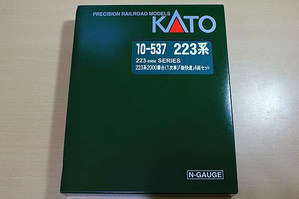 KATO 223系2000番台（1次車） 新快速 4両セット 10-537 ①
