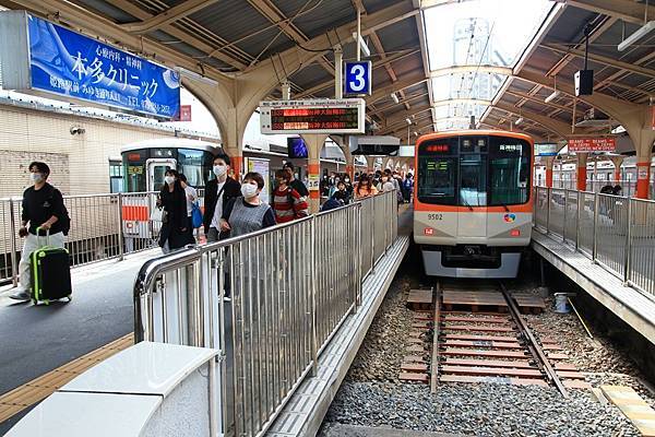 本來想試試阪神車, 但因為要多等30分鐘, 只能忍痛放棄