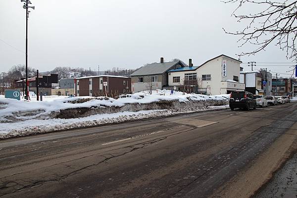 遭到冰封的手宮線跡地