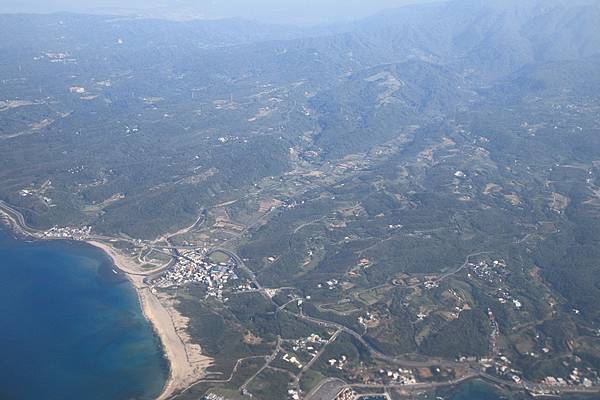 看到台灣的大地了