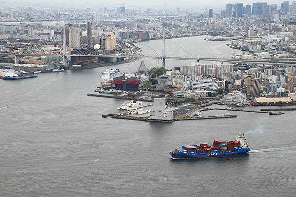 安治川口的天保山一帶