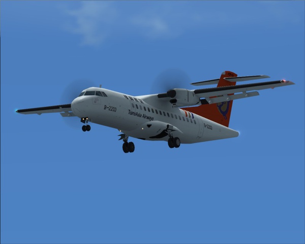 復興航空 ATR 42 新塗裝