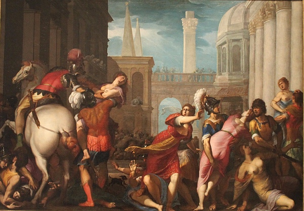 強擄薩賓女人，義大利畫家Jacopo Ligozzi