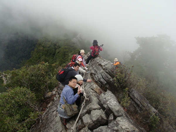 鳶嘴山 捎來山登山行2009.03.08