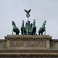 布蘭登堡門上的勝利女神與四駕馬車