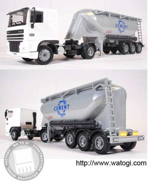 DAF 95XF truck low cab with cement tank