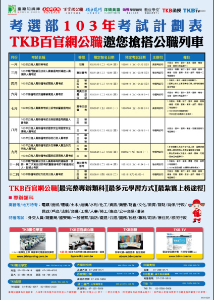 高屏百官網103年國考計畫表-正面示意圖20131104