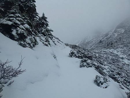 雪山降雪