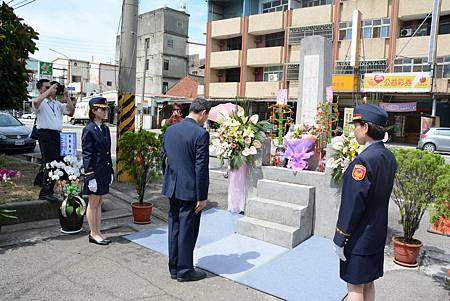 市警局舉辦追思活動