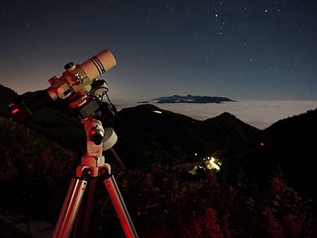 合歡山星空璀璨耀眼將辦天文講座