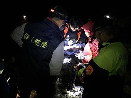 登志佳陽大山迷路男女登山客獲救