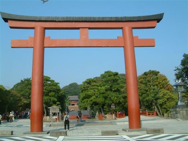 鎌倉八幡宮前鳥居