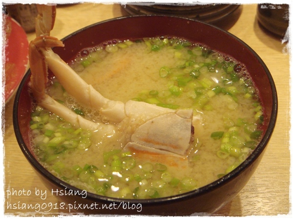 まぐろ人(壽司)~蟹味增湯