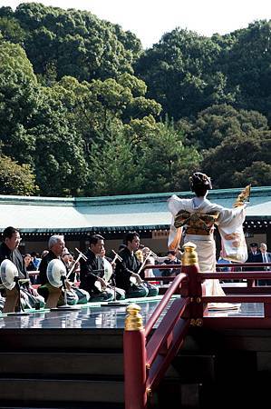 明治神宮的表演