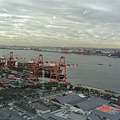 鳥瞰東京港 這是長榮海運的碼頭