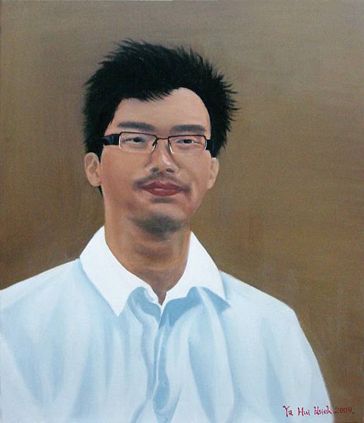 Pan Tzu-Han  53×45.5cm oil on canvas 2009