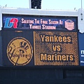 Yankees v.s. Mariners
