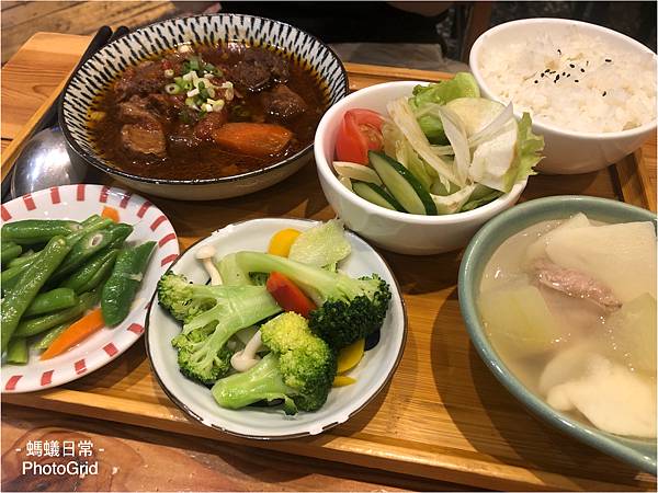 新竹 竹北美食 餐廳 推薦 友食寓 番茄牛腩定食.JPG