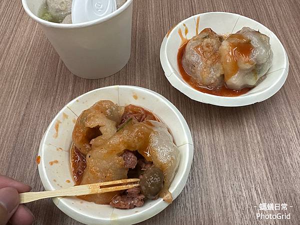 新竹美食推薦 新竹遠百餐廳 飛龍肉圓 栗子.JPG