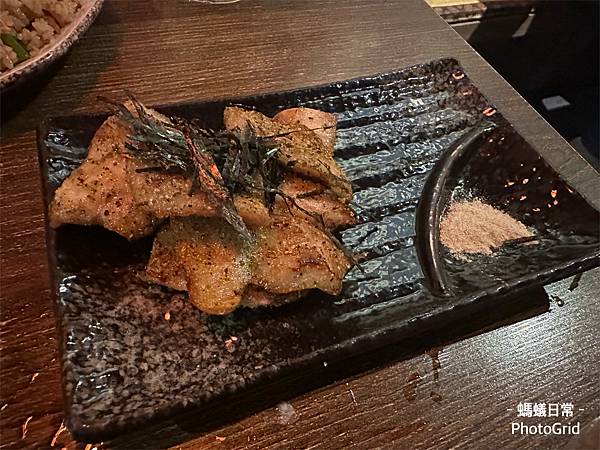 桃園宵夜美食 中壢居酒屋推薦  叁匠居酒屋 鹽烤松阪豬.JPG