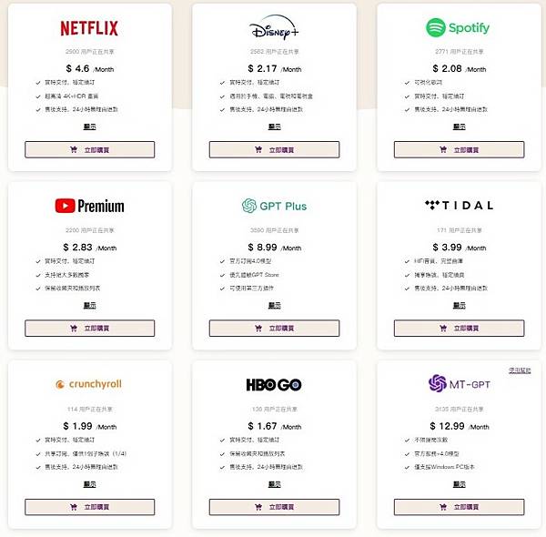 goingbus共享訂閱服務Netflix,Spotify,Disneyplus,YouTube Premium.jpg