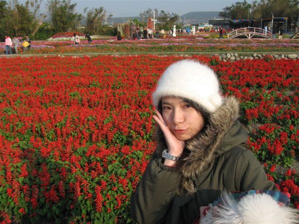 男人要抓位置~所以就亂裝表情啦= =