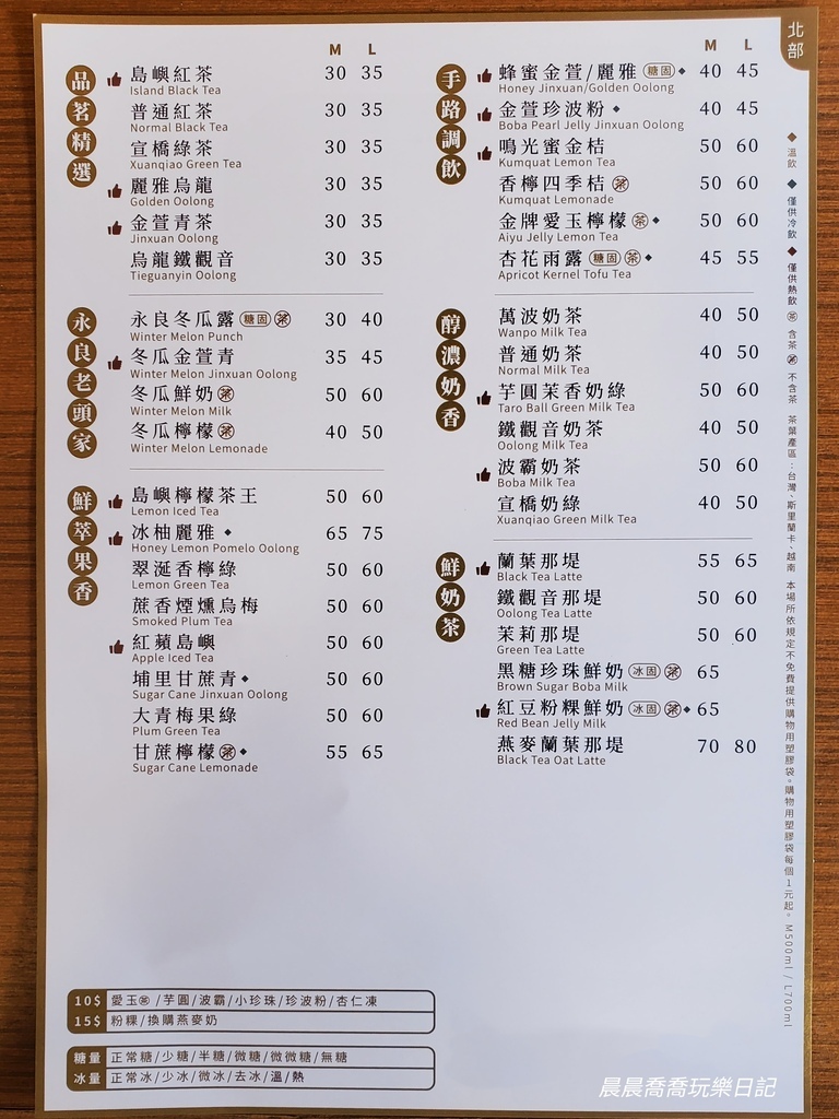 萬波菜單menu