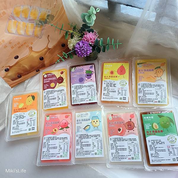 【宅配】買嗨森 輕纖食嗑-低卡蒟蒻晶磚(1組6片) /蒟蒻凍