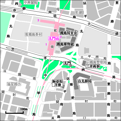 台北 北門口