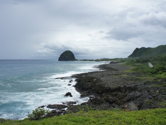 蘭嶼 饅頭山遠觀