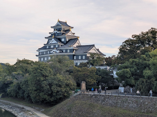 岡山城