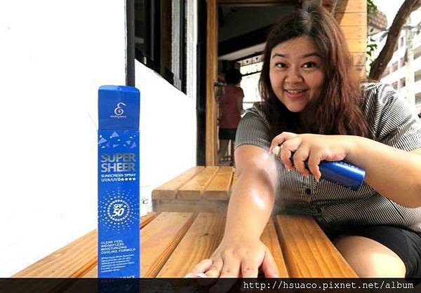 妍霓絲 防曬噴霧 試用