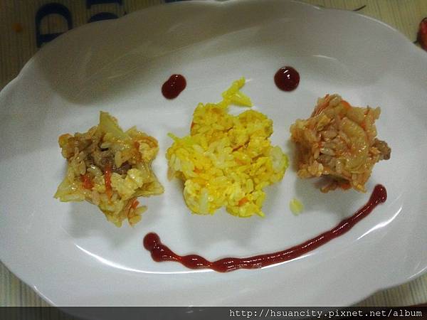 三色炒飯4 三色炒飯4