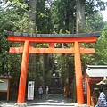 往箱根神社的入山口