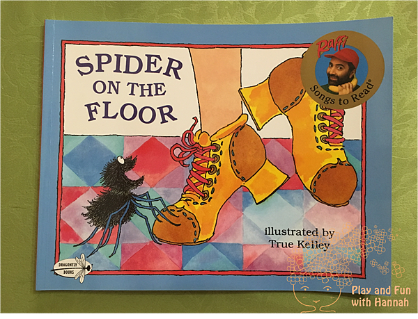 親子繪本013 Spider On The Floor By Raffi Kelley Hannah 哈拿老