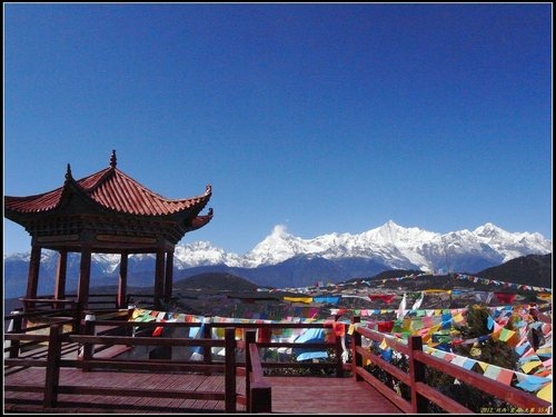 奔子攔._德欽_飛來寺_梅里雪山