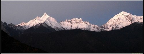 奔子攔._德欽_飛來寺_梅里雪山