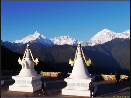 奔子攔._德欽_飛來寺_梅里雪山